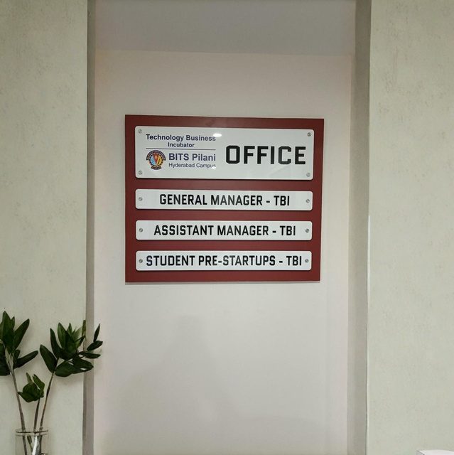 Acrylic UV plate with ACP sheet produced by Universal Enterprises