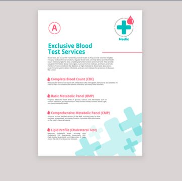 Flyers — one or double sided produced by Universal Enterprises