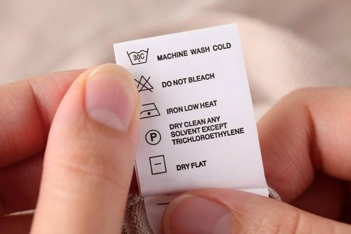 Polyester clothing labels produced by Universal Enterprises