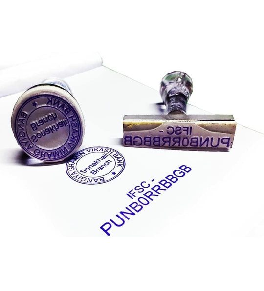Polymer stamp produced by Universal Enterprises
