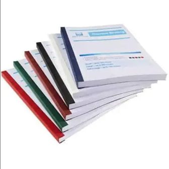 Tape binding books produced by Universal Enterprises